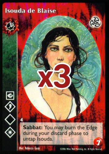 Isouda de Blaise [Third set] - VTES CCG