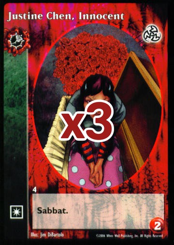 Justine Chen, Innocent [Third set] - VTES CCG