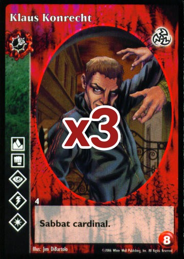 Klaus Konrecht [Third set] - VTES CCG
