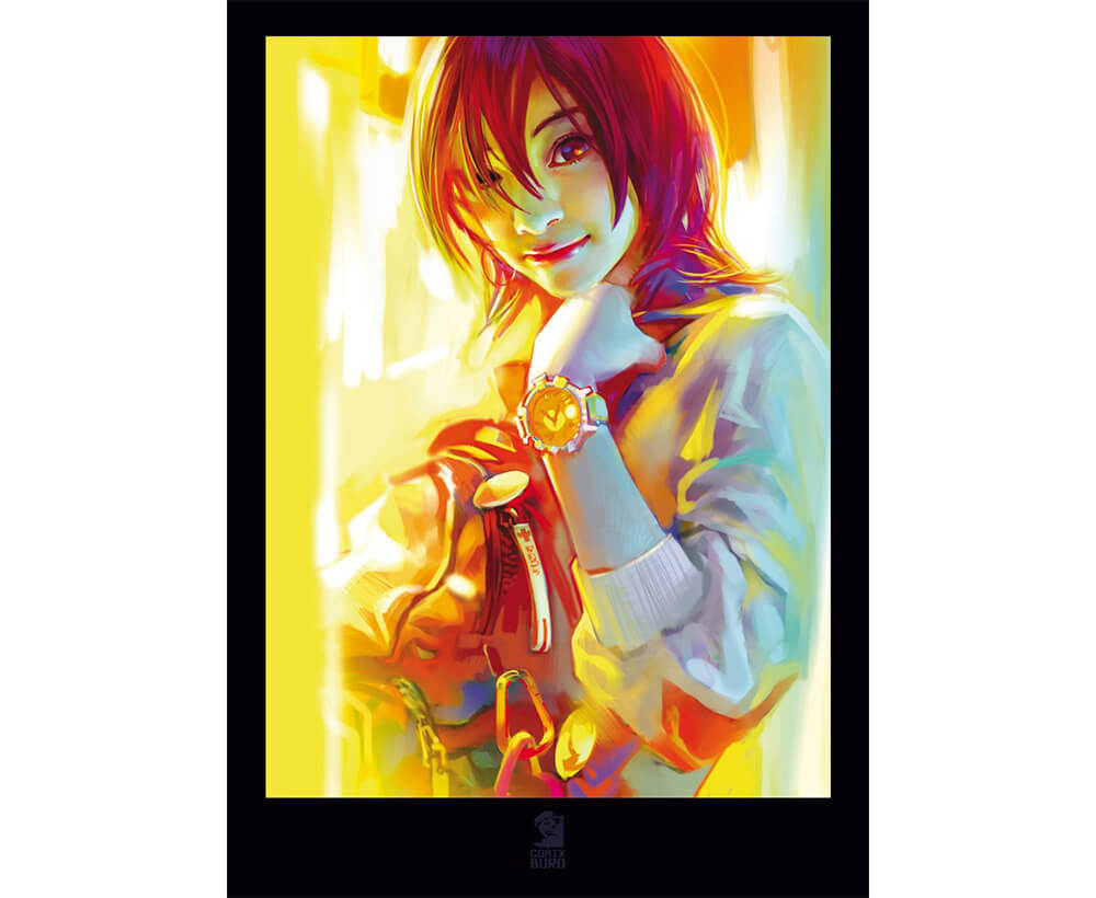 Affiche Benjamin - Orange