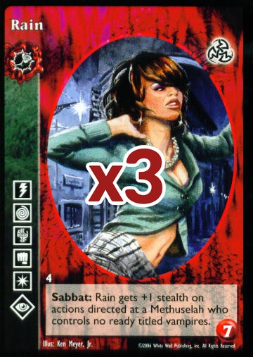 Rain [Third set] - VTES CCG