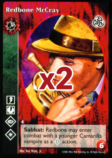 Redbone McCray [Third set] - VTES CCG