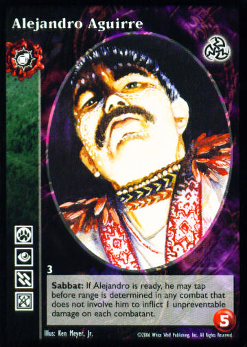Alejandro Aguirre [Third set] - VTES CCG
