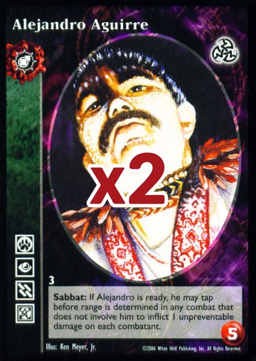 Alejandro Aguirre [Third set] - VTES CCG