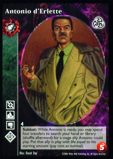 Antonio d'Erlette [Third set] - VTES CCG
