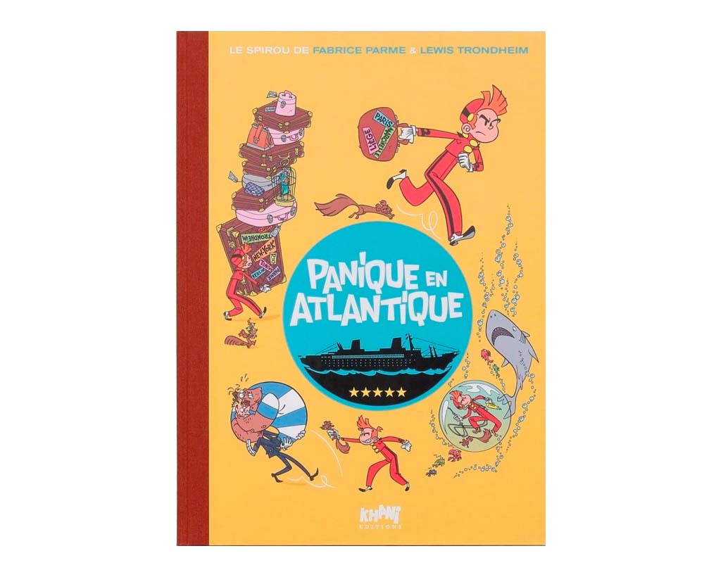 Tirage de luxe Spirou – Panique en Atlantique