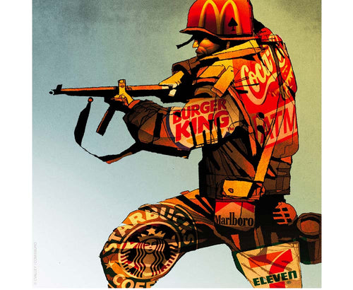 Affiche Robert Valley - Urban camouflage