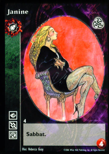 Janine [Third set] - VTES CCG