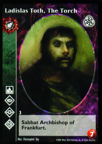 Ladislas Toth, The Torch [Third set] - VTES CCG