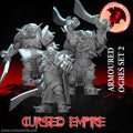 Ogres en armure - Set 2 - Miniatures - Lot de 3