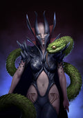 Art Print - "Mursa Rliss", Cobra Sorceress