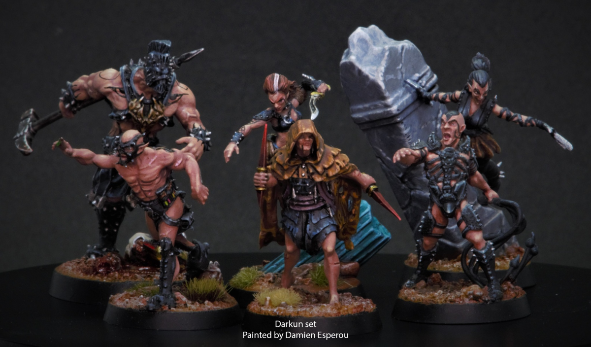 Darkun - Set 1 - Miniatures - Lot de 6