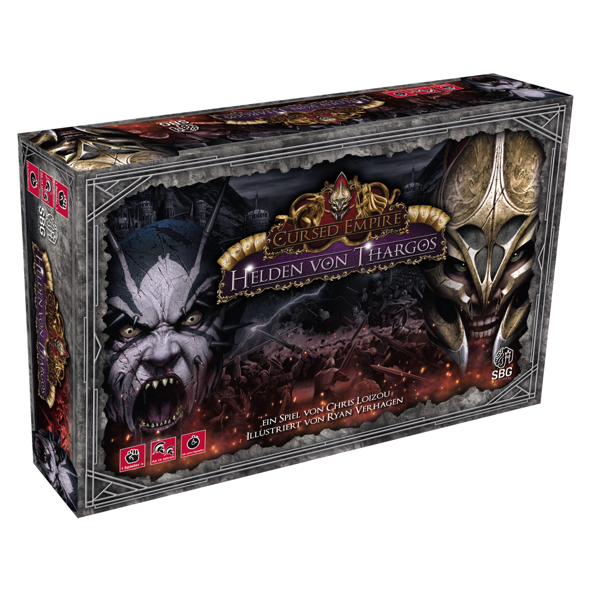 Helden Von Thargos RPG Card Game - Core Box Set - New Edition - German