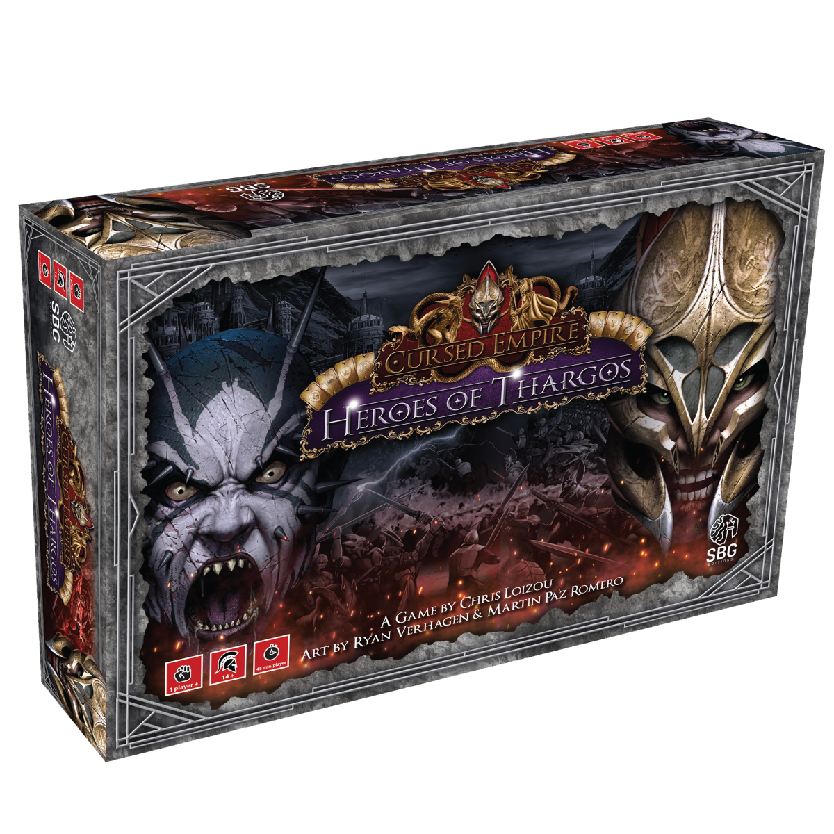 Héros de Thargos - Jeu de cartes RPG - Set de base anglais