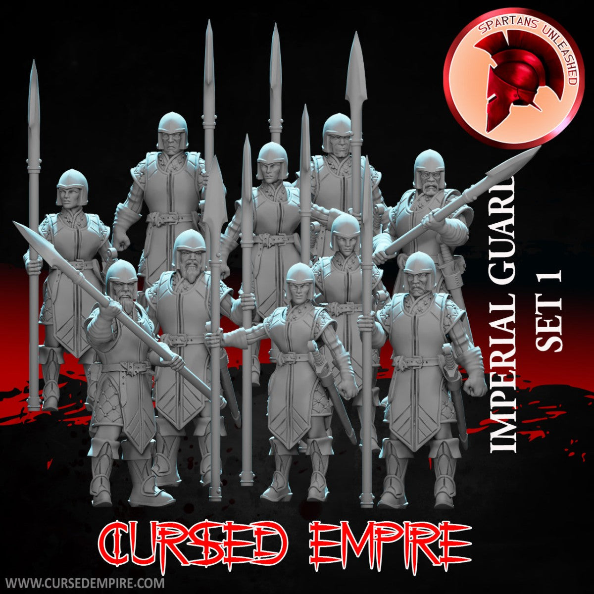 Garde impériale - Set 1 - Miniatures - Lot de 10