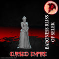 Tabletop Gaming Miniature - Baroness Rliss of Selek - Unpainted