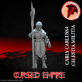 Tabletop Gaming Miniature - Celestia Militia - Carly Carlussa - Unpainted
