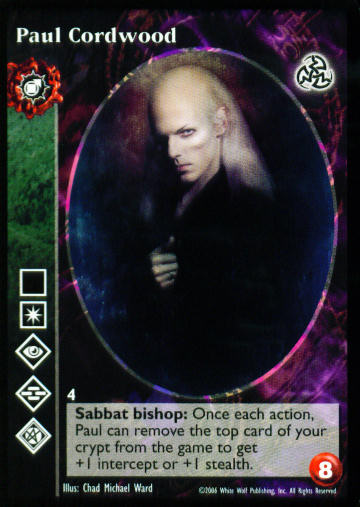 Paul Cordwood [Third set] - VTES CCG