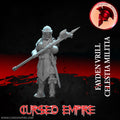 Tabletop Gaming Miniature - Celestia Militia - Fayden Vrill - Unpainted