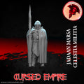 Tabletop Gaming Miniature - Celestia Militia - Jadaan Marsa - Unpainted