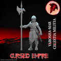 Tabletop Gaming Miniature - Celestia Militia - Varosha-Mar - Unpainted