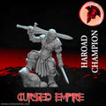 Tabletop Gaming Miniature - Champion Haroad - Unpainted