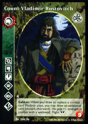 Count Vladimir Rustovitch [Third set] - VTES CCG