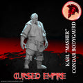Tabletop Gaming Miniature - Condar Bodyguard Karl "Masher" - Unpainted