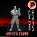Tabletop Gaming Miniature - Condar Fighter "Knuckle" Daistin - Unpainted