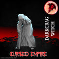 Tabletop Gaming Miniature - Darkcrag Witch - Unpainted