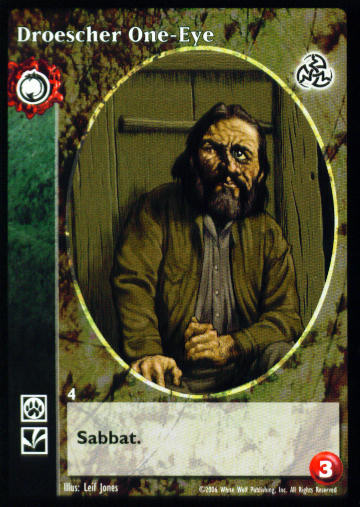 Droescher One-Eye [Third set] - VTES CCG