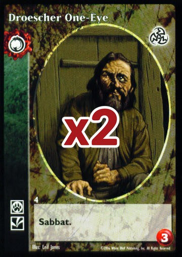 Droescher One-Eye [Third set] - VTES CCG