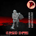 Tabletop Gaming Miniature - Earth Cultist - Kayden Kross - Unpainted
