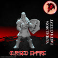 Tabletop Gaming Miniature - Earth Cultist - Vendel Moss - Unpainted