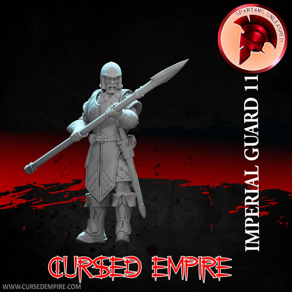 Tabletop Gaming Miniature - Imperial Guard 11 - Unpainted
