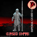 Tabletop Gaming Miniature - Imperial Guard 12 - Unpainted