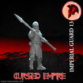 Tabletop Gaming Miniature - Imperial Guard 13 - Unpainted