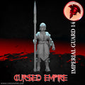 Tabletop Gaming Miniature - Imperial Guard 14 - Unpainted