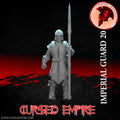 Tabletop Gaming Miniature - Imperial Guard 20 - Unpainted