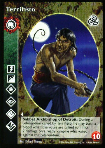 Terrifisto [Third set] - VTES CCG