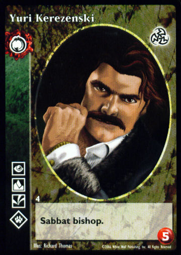 Yuri Kerezenski [Third set] - VTES CCG