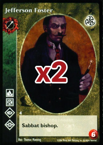 Jefferson Foster [Third set] - VTES CCG