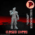 Tabletop Gaming Miniature - Kurnor Thug Stomp - Unpainted