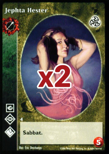 Jephta Hester [Third set] - VTES CCG