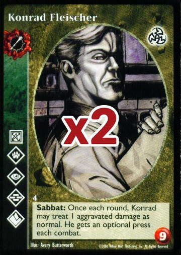 Konrad Fleischer [Third set] - VTES CCG