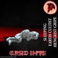 Tabletop Gaming Miniature - Sleeping Earth Cultist Hengrist Gripe - Unpainted