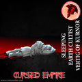 Tabletop Gaming Miniature - Sleeping Earth Cultist Vertig of Kurnor - Unpainted