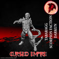 Tabletop Gaming Miniature - Tabaragg - Scorpion Faction Darkun - Unpainted