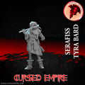 Tabletop Gaming Miniature - Tyra Bard Serafiss - Unpainted