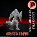 Tabletop Gaming Miniature - Tyra Knight Seminadar Vliss - Unpainted